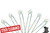 DCCconcepts ~ LED Panel Dot Type 6x 1.8mm (w/resistors) Daylight White ~ LED-SWD