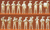 Preiser Kg ~ HO Scale ~ Working People ~ Bavarian Band ~ Unpainted ~ 18-Pack ~ 16353