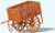 Preiser Kg ~ HO Scale ~ Flatbed Platform Hand Truck/Wagon ~ Assembled ~ 17711