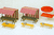Preiser Kg ~ HO Scale ~ Market Stalls & Sunshades ~ 17500