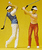 Preiser Kg ~ G Scale ~ Golfers ~ package(2) ~ 45040
