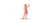 Preiser Kg ~ HO Scale ~ People At Home ~ Woman Spraying Deodorant ~ 28143