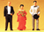 Preiser Kg ~ G Scale ~ Bride's Parents & Guest ~ 45042