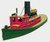 SYLVAN SCALE MODELS ~ N Scale ~ Steam Tug Boat ~ Kit ~ 696-2025