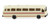 Wiking ~ N Scale ~ Mercedes-Benz O 302 Tour Bus ~ Assembled ~ Ivory, Red ~ 781-97102