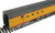 WalthersMainline ~ HO Scale ~ 85' Budd Baggage-Railway Post Office ~ Ready To Run ~ Union Pacific (Armour Yellow, gray) ~ 910-30308