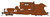 WalthersProto ~ HO Scale ~ Jordan Spreader ~ Ready to Run ~ Spokane, Portland & Seattle #X-4 ~ 920-110131