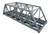 Walthers Cornerstone ~ HO Scale ~ Modernized Double-Track Railroad Truss Bridge ~ Kit ~ 933-4510