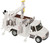 Walthers SceneMaster ~ HO Scale ~ International 4300 Utility Truck w/Drill ~ Assembled ~ White (Includes Utility Company Decals) ~ 949-11734