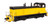Walthers Mainline ~ HO Scale ~ EMD NW2 Phase V ~ Yellow & Black Unlettered ~ DC/DCC Sound ~ 910-20635