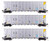 Walthers Mainline ~ HO Scale ~ 50' RD-4 Coal Hopper ~ American Electrical Power Service Corp AEPX ~ 3 Pack #1 ~ 910-56867