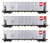 Walthers Mainline ~ HO Scale ~ 50' RD-4 Coal Hopper ~ Alliant Energy IESX ~ 3 Pack #1 ~ 910-56875