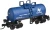 Atlas ~ N Scale ~ Trainman ~ 28' Beer Can Shorty Tank Car ~ Ready to Run ~ Nalco GATX #55182 ~ 50006888