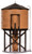 Broadway Limited ~ HO Scale ~ Western Pacific Water Tower With Sound & Motorized Spout ~ 7925
