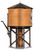 Broadway Limited ~ HO Scale ~ Western Pacific Water Tower With Sound & Motorized Spout ~ 7925