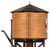 Broadway Limited ~ HO Scale ~ Western Pacific Water Tower With Sound & Motorized Spout ~ 7925