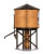 Broadway Limited ~ HO Scale ~ Western Pacific Water Tower With Sound & Motorized Spout ~ 7925