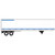 Atlas ~ N Scale ~ 45' PINES TRAILER ~ GENERIC LEASE #202843 ~ 50007201