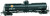 Roka ~ HO Scale ~ Oil Loading GATC Tank Car ~ Chicago Great Western #254 Black ~ ROK254