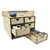 WWScenics ~ OO & HO Scale ~ Loco & Rolling Stock Storage Box ~ 18 Multi-Compartment Drawers ~ WSLC018