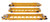 WalthersMainline ~ HO Scale ~ NSC Articulated 3-Unit 53' Well Car ~ Ready-to-Run ~ TTX #787332 ~ 910-55834