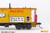 Tangent ~ HO Scale ~ Union Pacific #24599 ~ 1981+ “We Work for You” w/ Red-Green Lights ICC Rock Island Bay Window Caboose ~ 60416-02