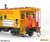 Tangent ~ HO Scale ~ Union Pacific # 24592 ~ “Equal Opportunity for All” w/ Red-Green Lights ICC Rock Island Bay Window Caboose ~ 60415-02