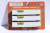 Jacksonville Terminal JTC ~ N Scale ~ JB Hunt 3 Pack ~ 53' HIGH CUBE 8-55-8 corrugated containers ~ 537137