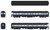 Broadway Limited ~ HO Scale ~ Heavyweight 5-Car Passenger Set ~ Baltimore & Ohio ~ 9713