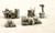 Bar Mills LLC ~ N Scale ~ Assorted Street Stuff ~ Unpainted ~ 5 Pieces ~ 1005