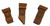 Bar Mills LLC ~ O Scale ~ Aged Chimneys ~ Resin ~ 3 Pieces ~ 4032
