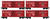 Micro Trains ~ N Scale ~ 40' Boxcars ~ Chicago, Burlington & Quincy ~ 4-Car Runner Pack ~ 98300240