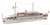 Faller Gmbh ~ N Scale ~ Austria Passenger Ship ~ Kit ~ 222415