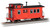 Bachmann ~ On30 Scale ~ Wood Side-Door Caboose ~ Painted Unlettered ~ Red ~ 26703