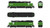 Class One Model Works ~ HO Scale ~ EMD GP40 1A3 ~ Burlington Northern #3018 ~ DCC Sound + TruFans ~ LM00161