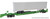 Walthers Mainline ~ HO Scale ~ 263' Five-Unit All-Purpose 48' Spine Car ~ Burlington Northern #637502 ~ 910-5264