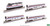 Kato ~ N Scale ~ F40PH Superliner Car Set w/Pre-Installed Light ~ Amtrak ~ Standard DC ~ 106-35301