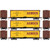 Athearn ~ HO Scale ~ 40' Steel Refrigerator Car ~ 3-Pack ~ Armour ARLX #1010/1352/1800 ~ 3371