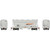Athearn ~ HO Scale ~ ACF 2970 Covered Hopper ~ BNSF #405909 ~ 3307