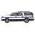Atlas ~ HO Scale ~ 2007 Ford Expedition ~ MBTA Police ~ 30000181