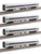 Kato ~ N Scale ~ Amfleet I Coach Bookcase Set ~ Amtrak Phase VII ~ 106-8021