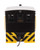 WalthersMainline ~ HO Scale ~ Plymouth ML-8 Industrial Switcher ~ Black with Yellow Stripes ~ DCC Only ~ 910-20019