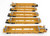 WalthersMainline ~ HO Scale ~ Thrall 5-Unit Rebuilt 40' Well Car ~ TTX DTTX #748192 ~ 910-55668