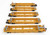 WalthersMainline ~ HO Scale ~ Thrall 5-Unit Rebuilt 40' Well Car ~ TTX DTTX #748228 ~ 910-55669