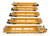 WalthersMainline ~ HO Scale ~ Thrall 5-Unit Rebuilt 40' Well Car ~ TTX DTTX #748247 ~ 910-55673
