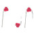 Digikeijs ~ 1.8mm LEDs ~ Red ~ 10-Pack ~ 60081
