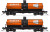 Broadway Limited ~ HO Scale ~ 6000 Gallon Chlorine Tank Cars ~ 2-Pack ~ Hooker Chemicals HOKX #688, #689 ~ 10357
