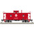 Atlas ~ O Scale ~ Trainman ~ Cupola Caboose ~ 3-Rail ~ Santa Fe #999900 ~ 2001344-1