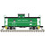 Atlas ~ O Scale ~ Trainman ~ Cupola Caboose ~ 2-Rail ~ Penn Central #22813 ~ 2001392-1