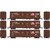 Athearn ~ HO Scale ~ 50' Evans Double Plug Door Box Car ~ 3-Pack ~ Wisconsin & Southern (Flag Cars) ~ 3638